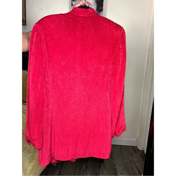 Saks Fifth Avenue Mandarin Style Tassel Jacket - Picture 4 of 6